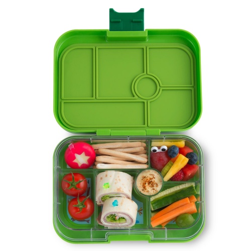 Yumbox Classic 6 Compartment Lunchbox Matcha Green